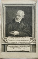 JACQUES SIMOND JESUITE LOUIS XIII 1559-1651 PORTRAIT ENGRAVING 18th century NE A RIOM