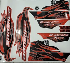 Yamaha Banshee 350 2007 Full Graphics Decals