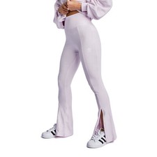 Adidas Originals Women's Flared Fit High Waisted Tights with Front Slit