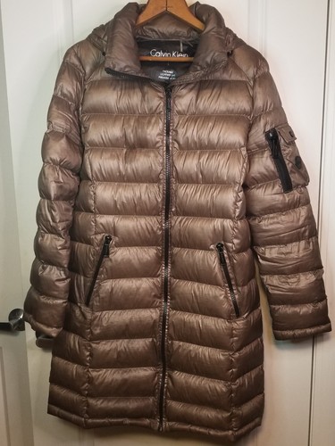 Calvin Klein Womens Hooded Packable 