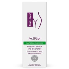Multi-Gyn Actigel Gel and Applicators (50 ml) | pH-Balanced Intimate Skin Protec