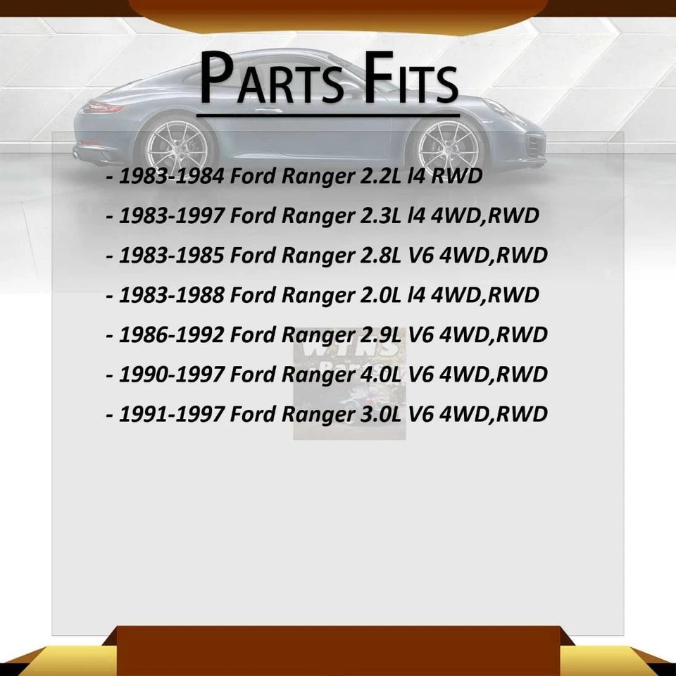 Подходит для Ford Ranger Rancho 1983–1997 годов выпуска передний задний амортизатор - Изображение 2 из 4