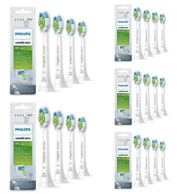 20 Pack Philips Sonicare W2 Optimal White, Standard Sonic Toothbrush Heads