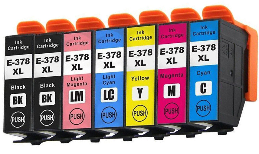 Compatible E378XL Ink Cartridge For Epson XP8500 XP8505 XP8600, XP