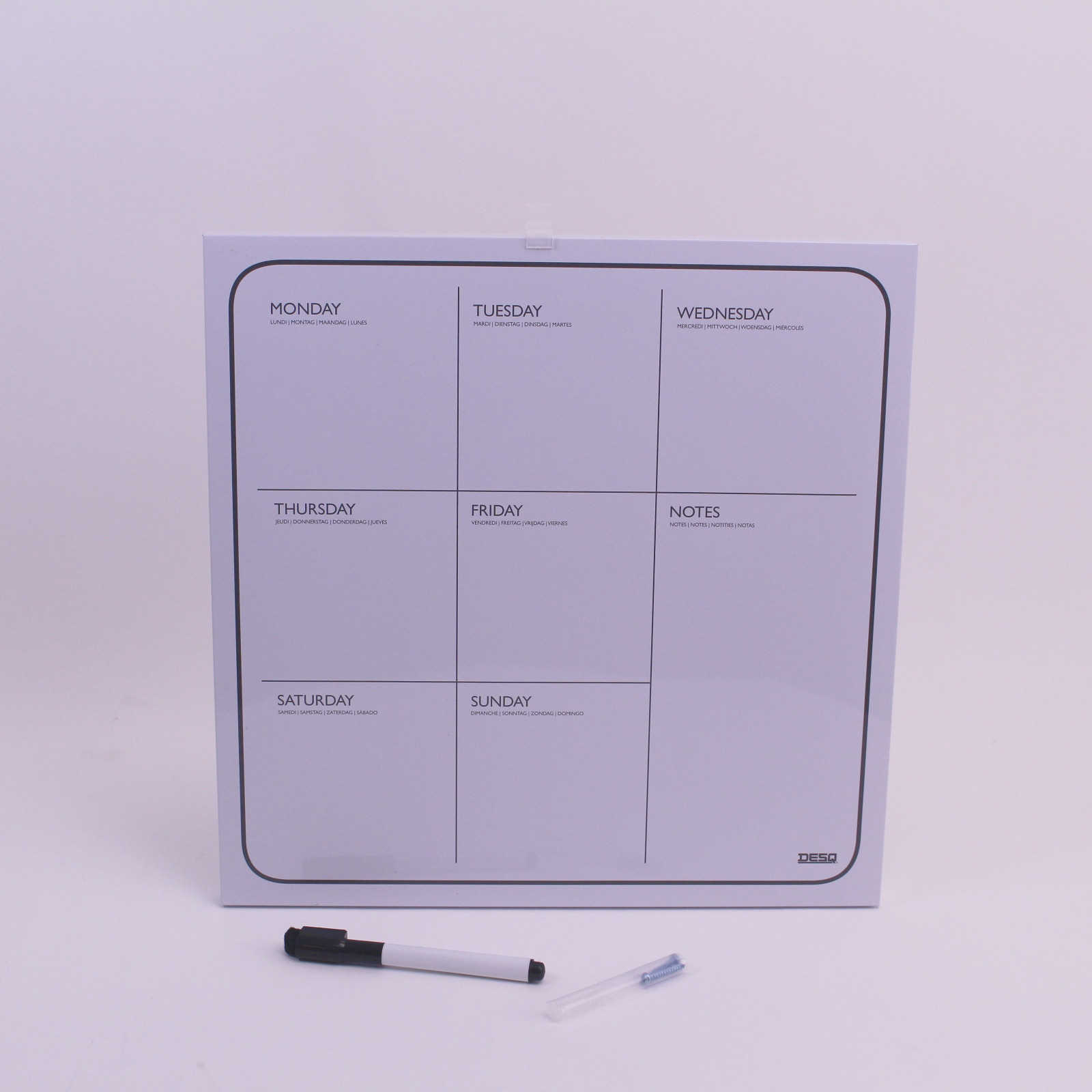 Memo Notice Board Family Organiser Planner Drywipe Board eBay