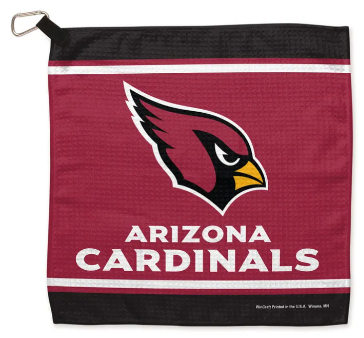 NFL Arizona Cardinals Waffle Sports/Golf Bag Fan Towel 13" x