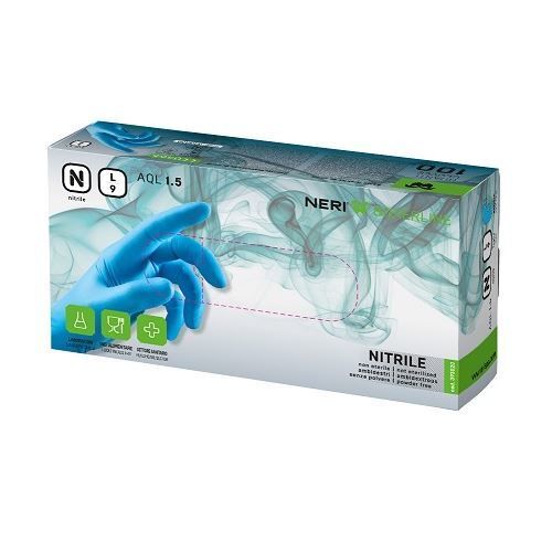 100 GUANTI MONOUSO IN NITRILE 393020 - Foto 1 di 1