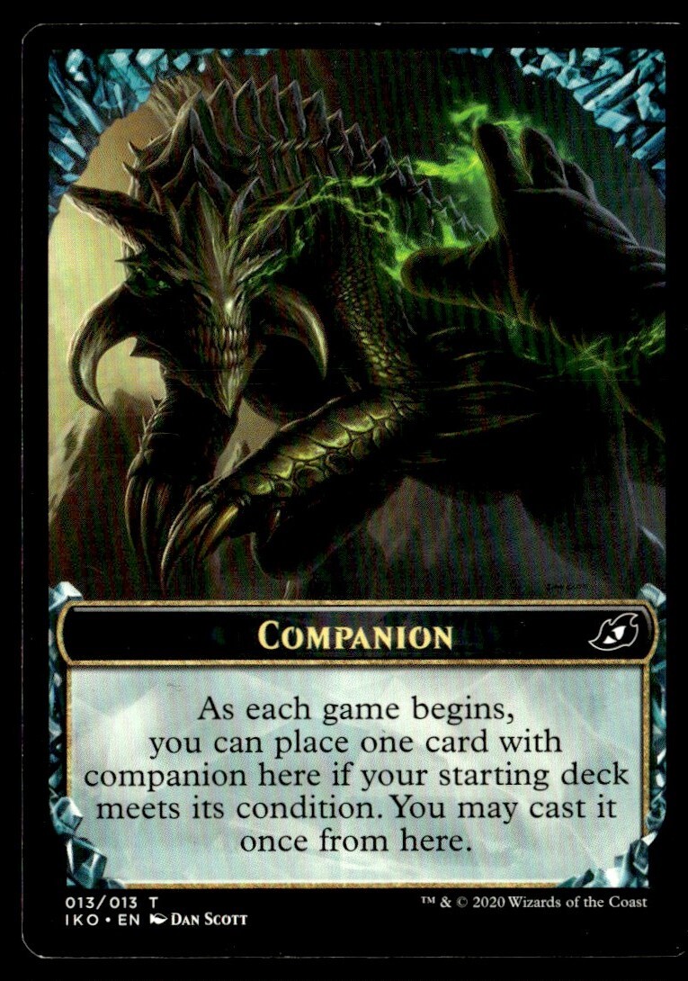 2020 Ikoria Lair of Behemoths Companion Token Common #13 MTG