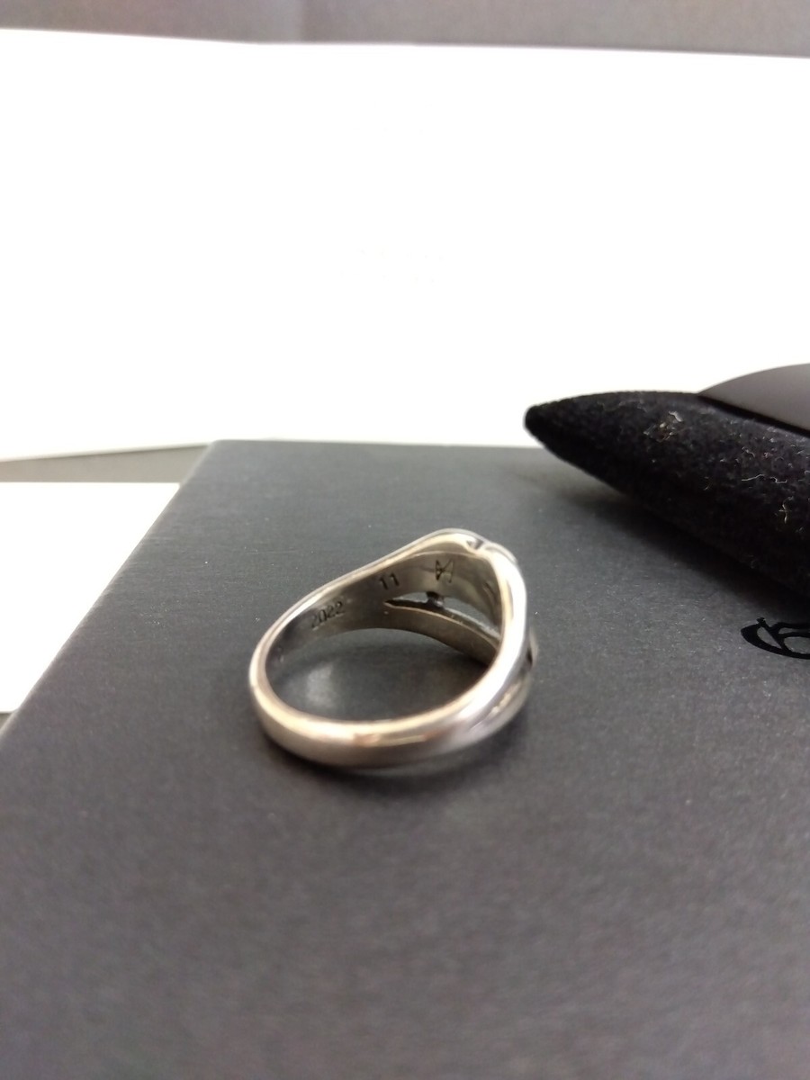 Yohji Yamamoto Silver ring Gothic vampire ring 950 size: 11 Yohji Yamamoto Silver ring Gothic vampire ring 950 size: 11