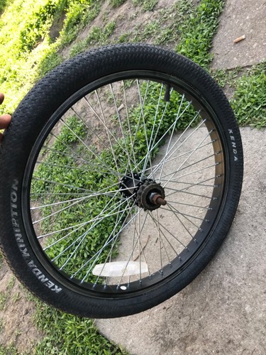 48 spoke 20in mongoose bmx rear rim black Acceptable Bad Freewheel | eBay