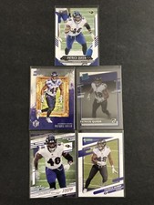 Patrick Queen 2020 Donruss Clearly Rated Rookie Baltimore Ravens NFL 5Total