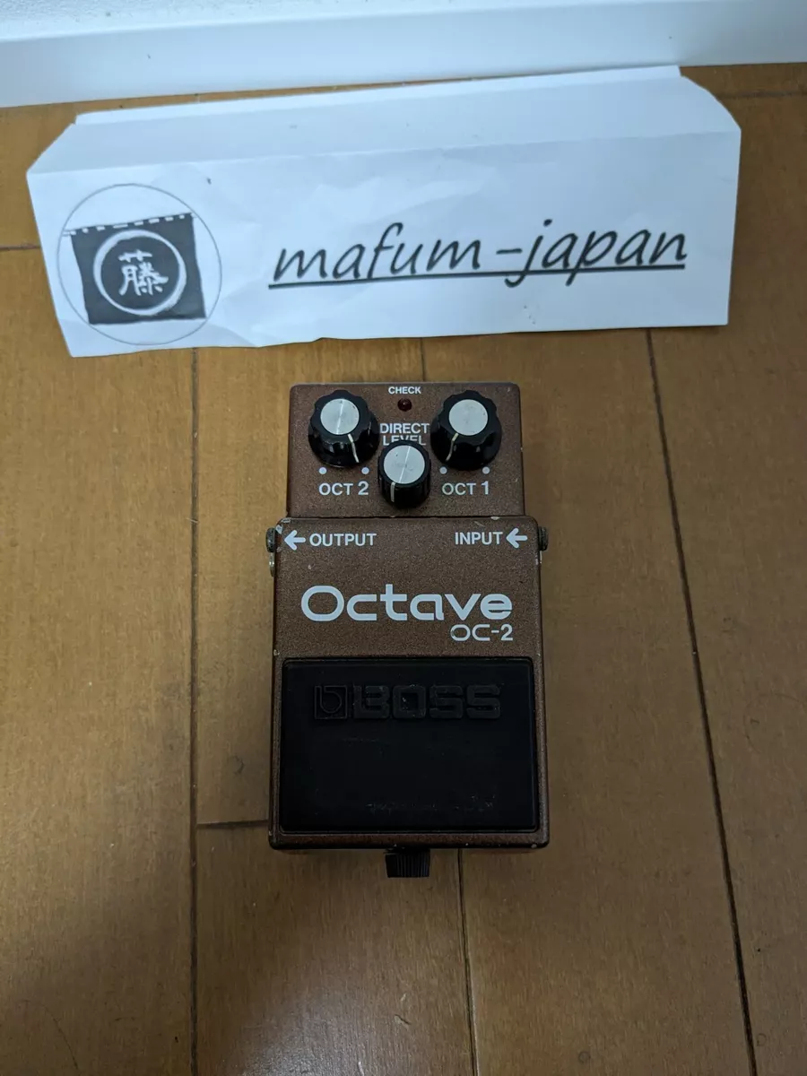 Boss OC-2 Octave Guitar Effect Pedal free shipping made in japan not  powersupply