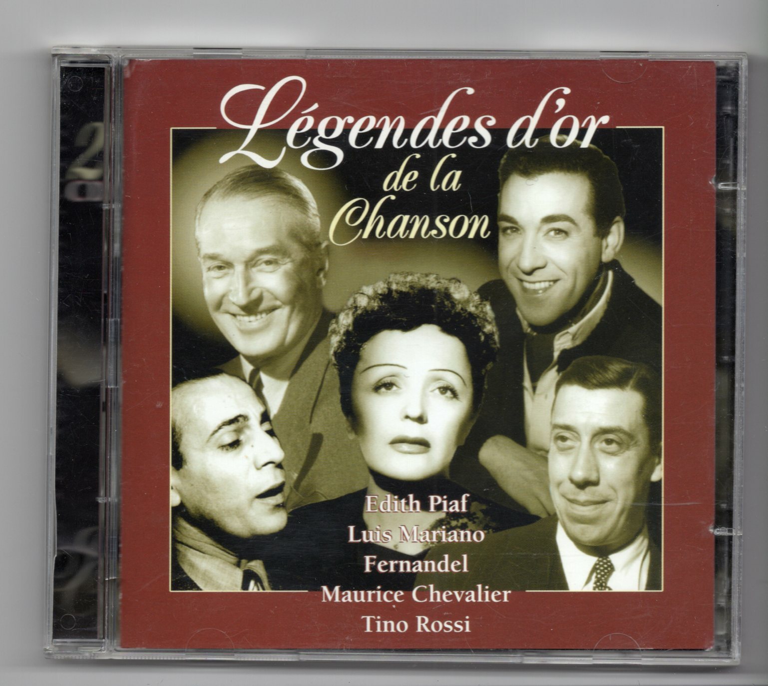 (JE638) Legendes D'or De La Chanson, 36 tracks various artists - 1998 double CD