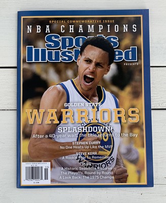 2015 Stephen CURRY SPORTS ILLUSTRATED Commemorative NBA CHAMPS Magazine