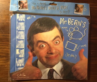 Rare Vintage 1998 Limited Edition Mr. Bean Mouse Mat Mouse Pad Unopened OVP