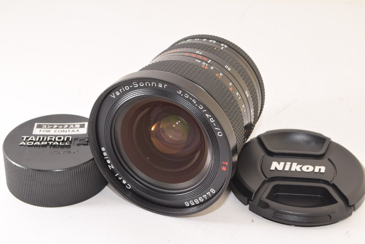 CONTAX CARL ZEISS VARIO-SONNAR T 28-70MM F3.5-4.5 MMJ CAMERA LENS