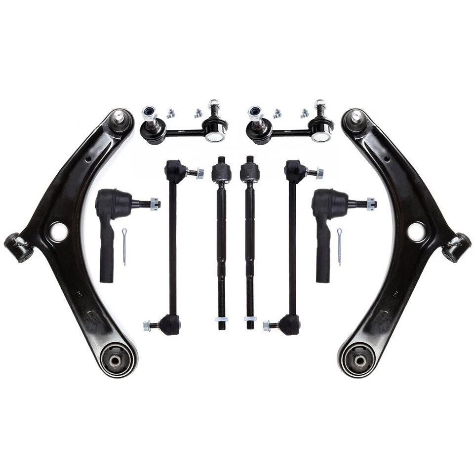 For 07-12 Dodge Caliber Complete Struts Sway Bar Control Arm Tie rod Suspension Foto 4 de 4