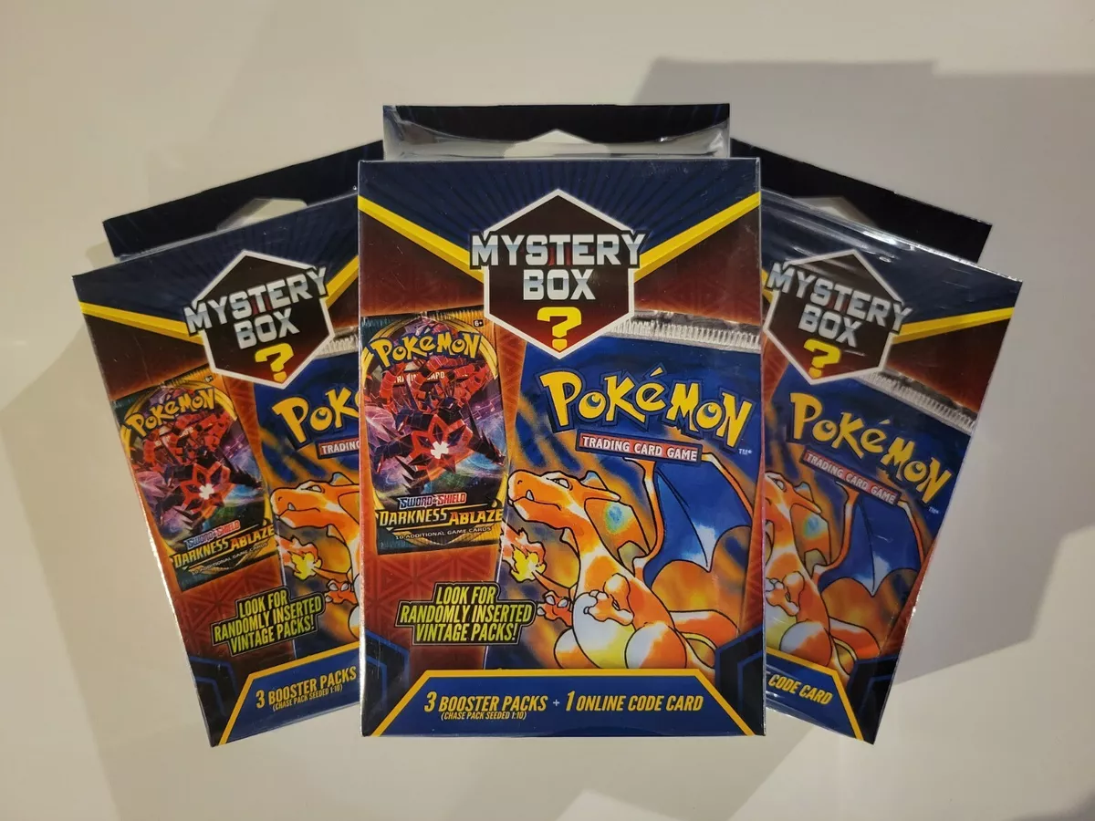 Brand New* Walmart Pokemon Mystery Box? 3 Packs With Possible Vintage!