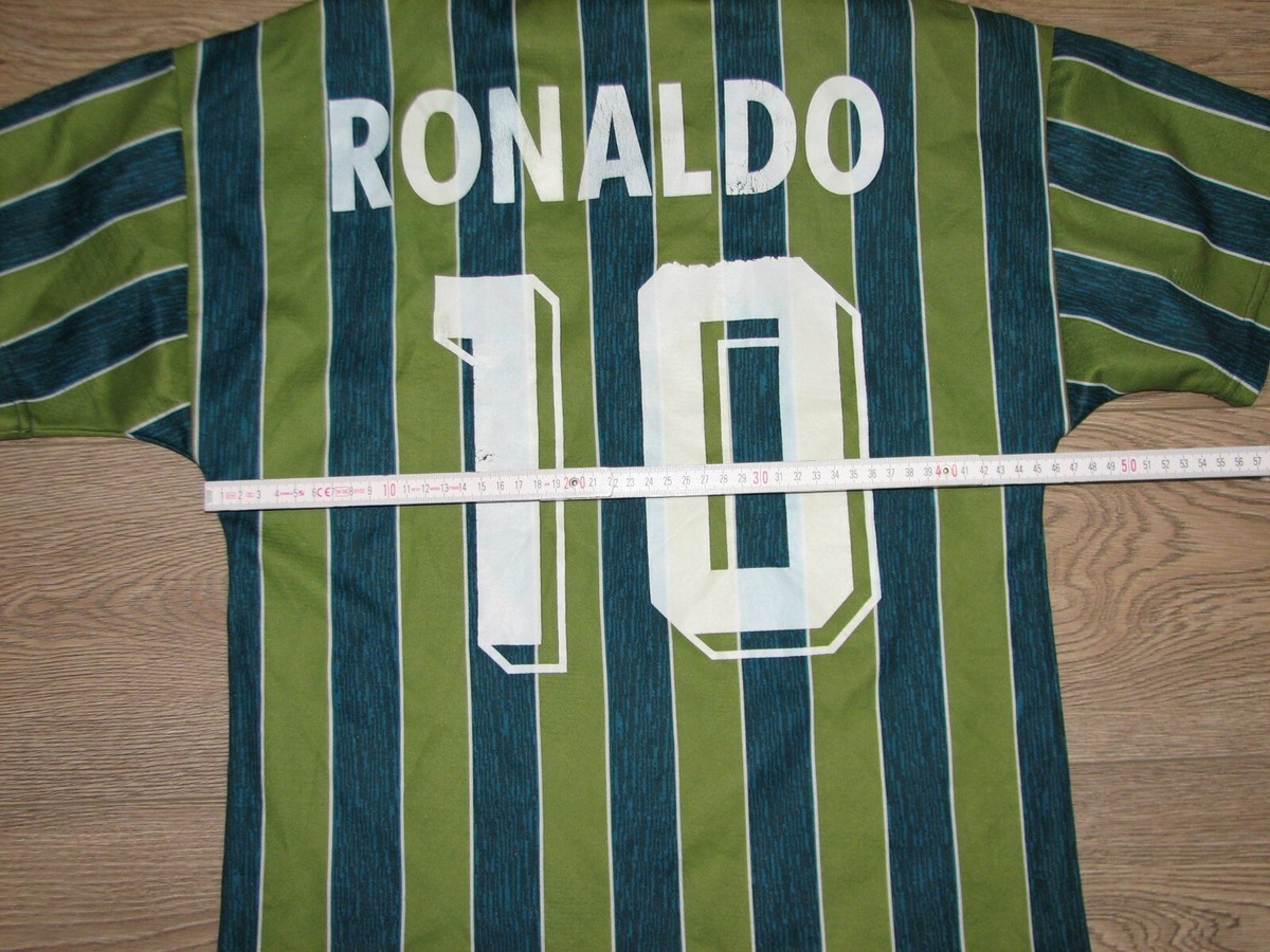 10 RONALDO INTER MILAN 1995-96 AWAY SHIRT UMBRO JERSEY SIZE