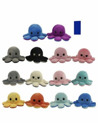 doudou pieuvre double face