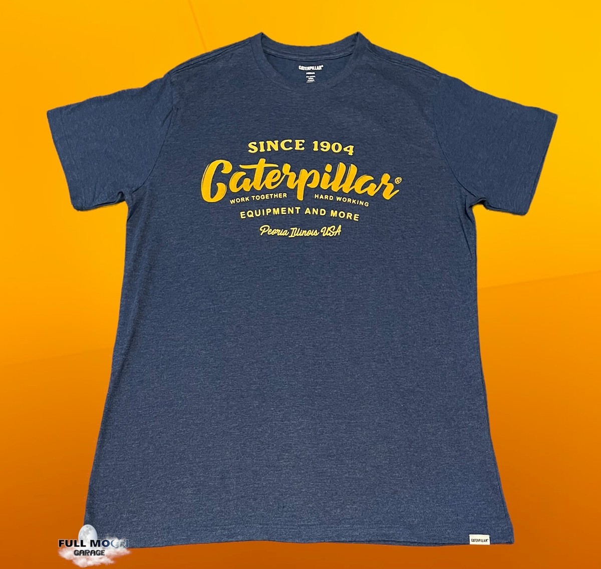 New Caterpillar Tractor Navy Since 1904 Mens Vintage T-Shirt | eBay