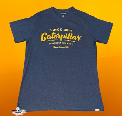 New Caterpillar Tractor Navy Since 1904 Mens Vintage T-Shirt | eBay