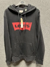 Levis Black Over The Head Hoody Medium TD122 FF 11