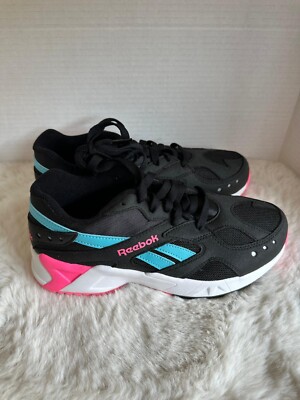 Reebok Aztrek Hexalite Running Shoes Mens Size Black Trainer