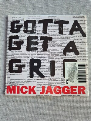 Mick Jagger  CD-Single Gotta Get A Grip  1 Tracks Cardsleeve NL mint OVP
