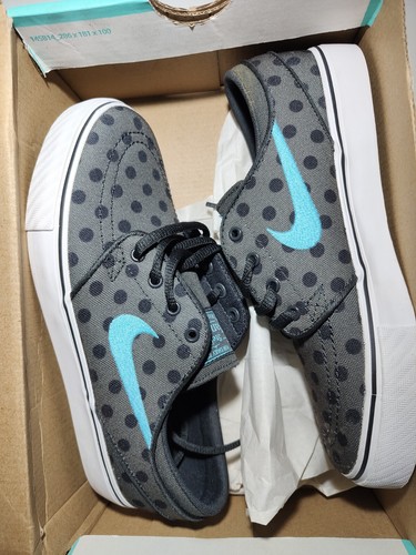Nike SB Stefan Janoski Premium Canvas (GS) Youth US4.5Y UK4 EU36.5 Polka Dot - Picture 2 of 7