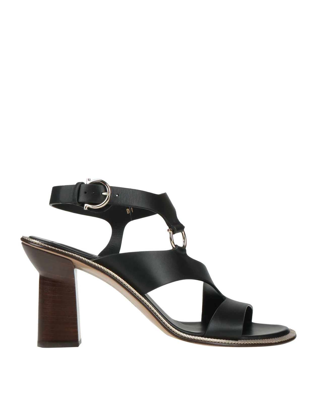 Ferragamo - Women - Leather Sandals - Black