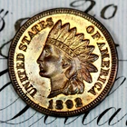* 1892 * PRISTINE+ GEM PROOF INDIAN HEAD PENNY * FROM ORIGINAL COLLECTION