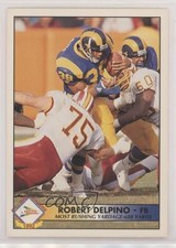 1992 Pacific Team Statistical Leaders Robert Delpino Henry Ellard #14 k4g