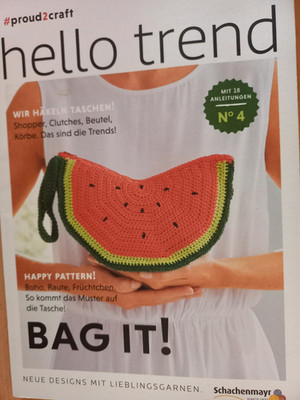 Schachenmayr Hello Trend Nr. 4 Bag it  Handarbeiten Accessoires häkeln