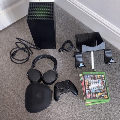 Microsoft Xbox Series x Bundle mit 7 Spielen, 2 Controllern Beschreibung lesen!