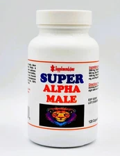 POWERFUL ORGANIC HERBS FOR SUPER ALPHA MALE  - 120 CAPSULES - MADE USA