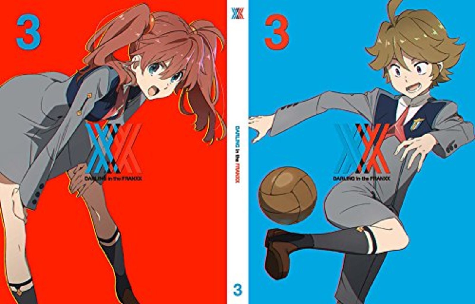Darling In The Franxx Vol.3 First Limited Edition Blu-Ray Booklet F/S w/Track#
