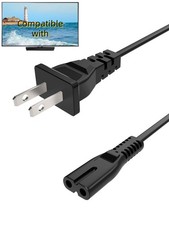 5ft AC Power Cord for Samsung UN32H5500AF 32 UN32H6350AF 32 LCD LED HD TV HDTV