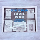 15 Civil War reprint newspaper w Headlines 1861-1865 Ft Sumter to Lee Surrender