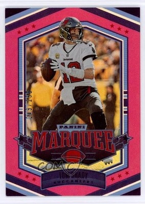 2022 Panini Chronicles Marquee Pink /199 Tom Brady #MAR-25 6q5