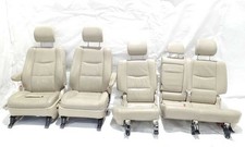 05 07 Lexus Gx470 Oem Front And Rear Set Of Seats Beige Heated Leather