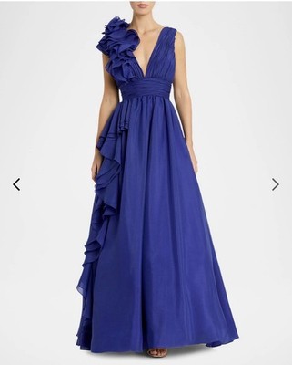 mac duggal dress Sz 12 NWT Cobalt Blue NWT