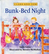 Bunk Bed Night (Clare & Tom books) by Geras, Adele Hardback Book The Fast Free