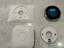 Google Nest Learning Thermostat 3rd Generation Smart Thermostat, Stainless Steel