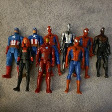 Hasbro Marvel Avengers Titan Hero Series 12 Action Figure Lot of 9 Spiderman