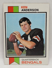 1973 Topps KEN ANDERSON #34 RC - Nice Corners - EX / EX-MT - Rookie Card