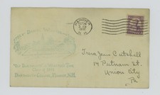 Cache 1782 Daniel Webster 1932 - Dartmouth College, Hanover NH 10/24/1932 cover