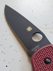 Spyderco Wayne Goddard CPM-4V St Nick's Knives Exclusive C16FPRDBK  — photo 7