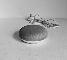 Google Home Mini Smart Speaker 1st Gen with Power Cable - Tested, Open Box