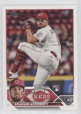 2023 Topps Series 1 Advanced Stat Back 46/300 Graham Ashcraft #214 q2x